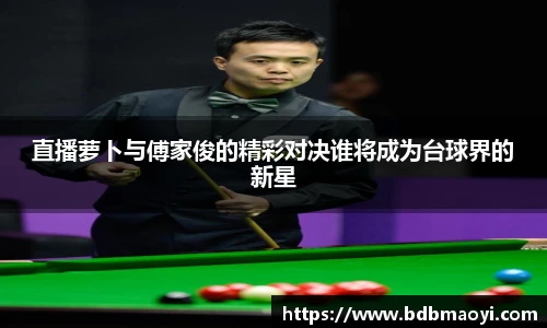 直播萝卜与傅家俊的精彩对决谁将成为台球界的新星